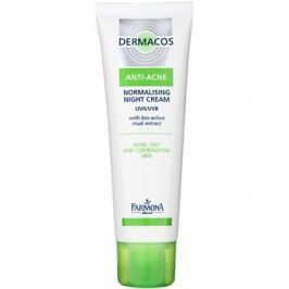 Farmona Dermacos Anti-Acne normalizační noční krém regulující činnost mazových žláz 50 ml