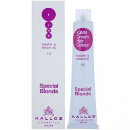 Kallos KJMN barva na vlasy odstín 12.20 Special Ultra Violet Blond 100 ml
