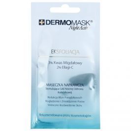 L'biotica DermoMask Night Active exfoliační maska pro obnovu povrchu pleti 12 ml