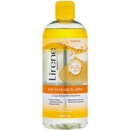 Lirene Micel Pure Nutri dvoufázová micelární voda s ricinovým olejem 400 ml
