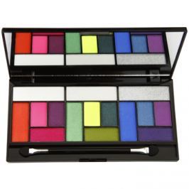 Makeup Revolution Pro Looks Eat Sleep Makeup Repeat paleta očních stínů 13 g