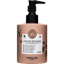 Maria Nila Colour Refresh Cacao Intense jemná vyživující maska bez permanentních barevných pigmentů výdrž 4-10 umytí 4.10 300 ml