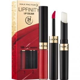 Max Factor Lipfinity dlouhotrvající rtěnka s balzámem odstín 125 So Glamorous 2 ks