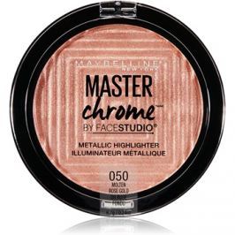 Maybelline Master Chrome rozjasňovač odstín 05 Rose Gold 8 g