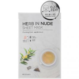 Missha Herb in Nude plátýnková maska se zpevňujícím účinkem 23 g