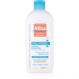 MIXA Hyalurogel čisticí pleťové mléko pro suchou až velmi suchou pleť 400 ml