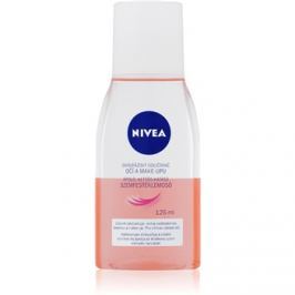 Nivea Gentle Caring dvoufázový odličovač očního make-upu 125 ml