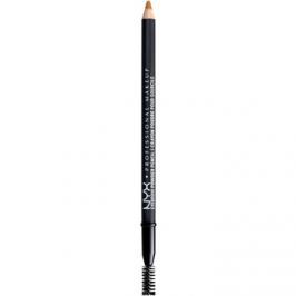 NYX Professional Makeup Eyebrow Powder Pencil tužka na obočí s kartáčkem odstín 04 Caramel 1,4 g