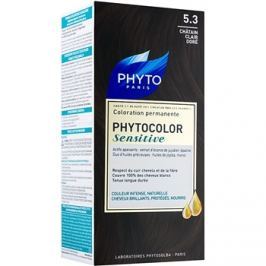 Phyto Color Sensitive permanentní barva na vlasy odstín 5.3 Light Golden Chestnut