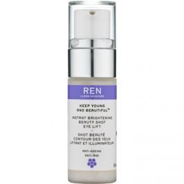 REN Keep Young And Beautiful™ rozjasňující oční gel s liftingovým efektem 15 ml