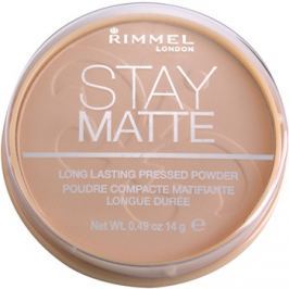 Rimmel Stay Matte pudr odstín 005 Silky Beige 14 g