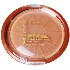Rimmel Sun Shimmer Maxi Bronzer bronzující pudr odstín 004 Sun Star 17 g