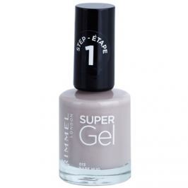 Rimmel Super Gel Step 1 gelový lak na nehty bez užití UV/LED lampy odstín 013 Bare Hug 12 ml