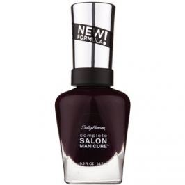 Sally Hansen Complete Salon Manicure posilující lak na nehty odstín 660 Pat on the Black 14,7 ml
