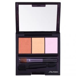 Shiseido Eyes Luminizing Satin trio oční stíny odstín BR 214 Into the Woods 3 g