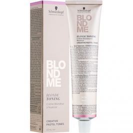 Schwarzkopf Professional Blondme tónovací krém pro blond vlasy odstín T- Lilac 60 ml