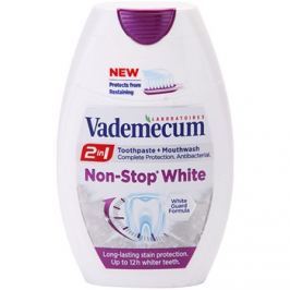 Vademecum 2 in1 Non-Stop White zubní pasta + ústní voda v jednom 75 ml