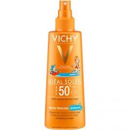 Vichy Idéal Soleil Capital jemný ochranný sprej pro děti SPF 50+ 200 ml