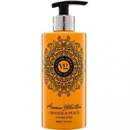 Vivian Gray Aroma Selection Orange & Peach krémové tekuté mýdlo 400 ml