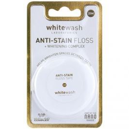 Whitewash Nano Anti-Stain dentální nit s bělicím účinkem 25 m