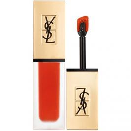 Yves Saint Laurent Tatouage Couture ultra matující tekutá rtěnka odstín 02 Crazy Tangerine - Electric Orange 6 ml