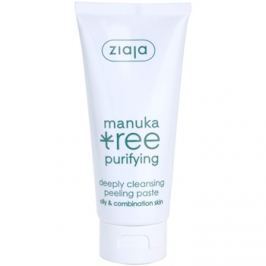 Ziaja Manuka Tree Purifying čisticí peelingová pasta pro normální až mastnou pleť 75 ml
