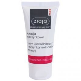 Ziaja Med Capillary Care posilující noční krém zabraňujíci praskání a tvorbě nových rozšířených žilek 50 ml