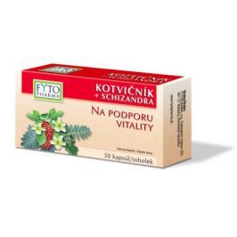 Kotvičník+Schizandra tob.30 na podp.vitality Fyto