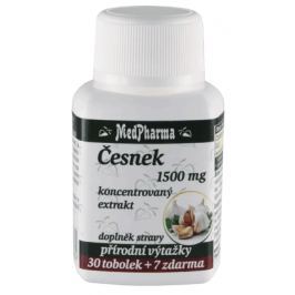 MedPharma Česnek 1500 mg tob.37