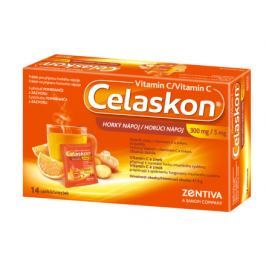 Celaskon horký nápoj 300mg + Zinek 5mg 14sáčků