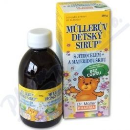 Müllerův dětský sirup s jit.a mateř.bez cukru 280g