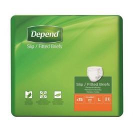 Inkont.kalh.abs.prodyš.DEPEND Slip Classic L 15ks