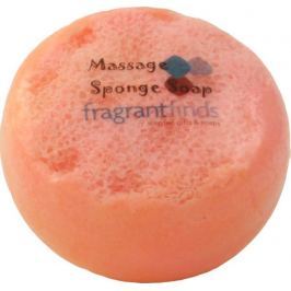Fragrant Daisy Chain Glycerinové mýdlo masážní s houbou naplněnou vůní parfému Marc Jacobs Daisy v barvě bílooranžové 200 g