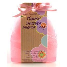 Bomb Cosmetics Květiny - Flower Shower Sprchové masážní mýdlo 140 g