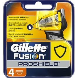 Gillette Fusion Proshield náhradní hlavice 4 kusy