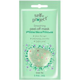 Selfie Project Vyhlazující slupovací pleťová peel-off maska, zářivá jako princezna 12 ml