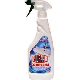 Pulirapid Koupelna čistič na koupelny rozprašovač čistí a hygienizuje všechny omyvatelné povrchy v koupelně 500 ml