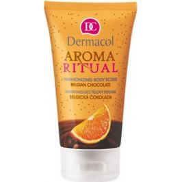 Dermacol Aroma Ritual Belgická čokoláda Harmonizující tělový peeling 150 ml