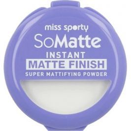 Miss Sporty So Matte Super Mattifying Powder kompaktní pudr 001 Universal 9,4 g