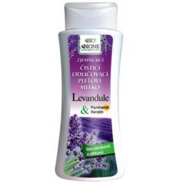 Bione Cosmetics Levandule & Panthenol Zjemňující čistící odličovací pleťové mléko 255 ml