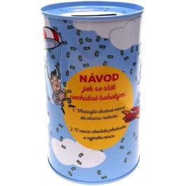 Albi Humorná pokladnička Návod na bohatství 13 x 8 cm