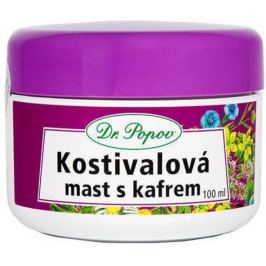 Dr. Popov Kostivalová mast s kafrem k masáži ztuhlého pohybového aparátu 100 ml