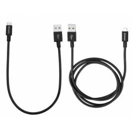 Verbatim USB/micro USB, 1m + 0,3m (48875)