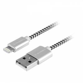 GoGEN USB / lightning, 1m, opletený (LIGHTN100MM24)