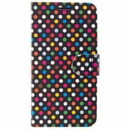 FIXED na Apple iPhone XR - motiv Rainbow Dots (FIXFIT-334-RAD)