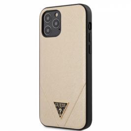 Guess Saffiano V Stitch na Apple iPhone 12/12 Pro (GUHCP12MVSATMLLG)